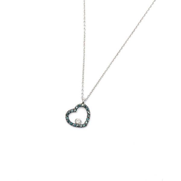 14 Carat/ 1.11 Gr. White Gold Necklace